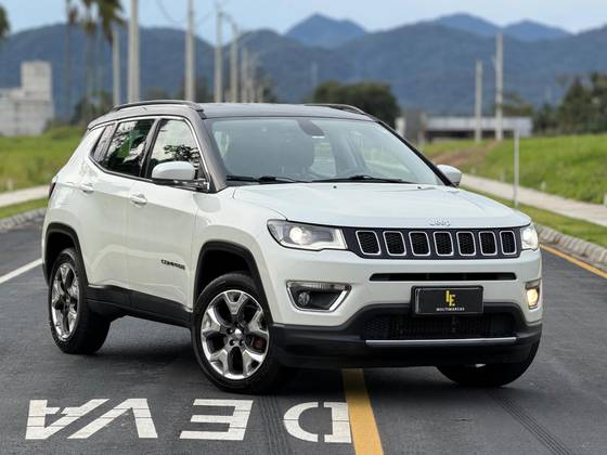 JEEP COMPASS 2.0 16V FLEX LIMITED AUTOMÁTICO JEEP COMPASS 2.0 16V FLEX LIMITED AUTOMÁTICO